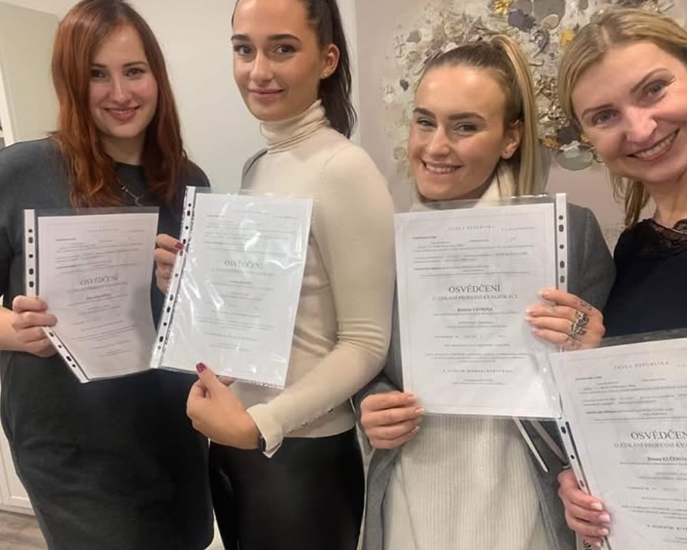 Brno kurz kosmetiky certifikat